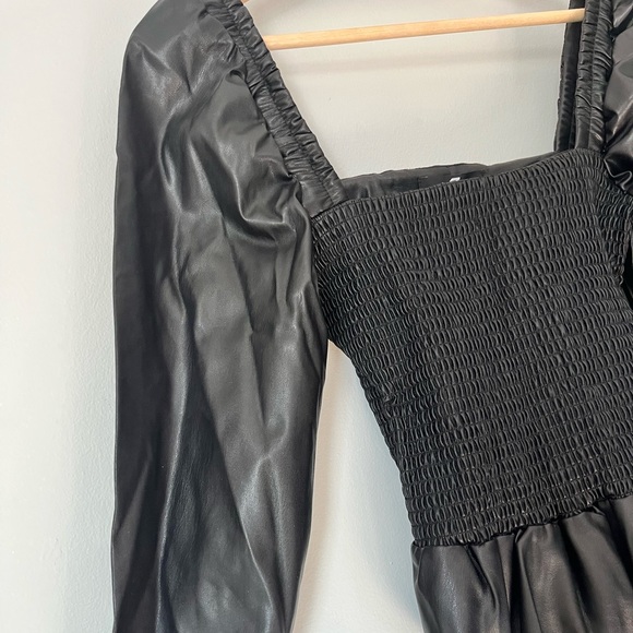 NWT leather shirt! - Picture 2 of 3